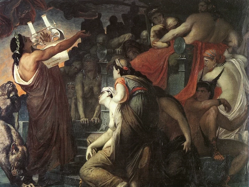 1843-Henri Regnault - Orfeo negli inferi - Museo d'Orsay, Parigi